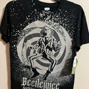 Black Beetlejuice‎ men’s shirt medium